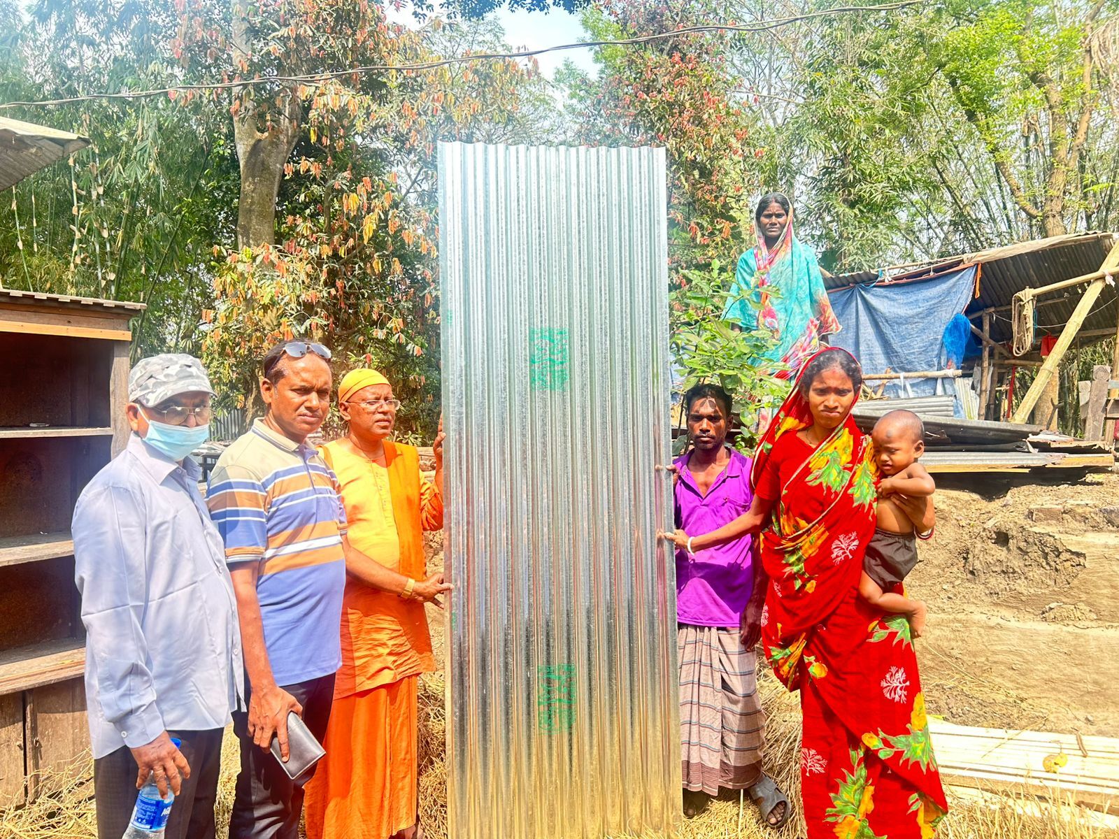 Fire Relief Services at Gopalganj